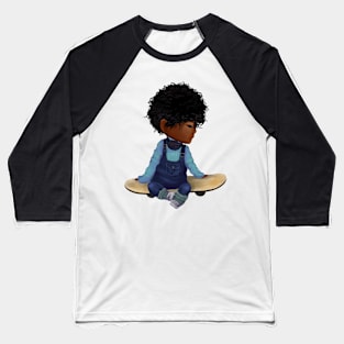 Cute little Skater. Baseball T-Shirt